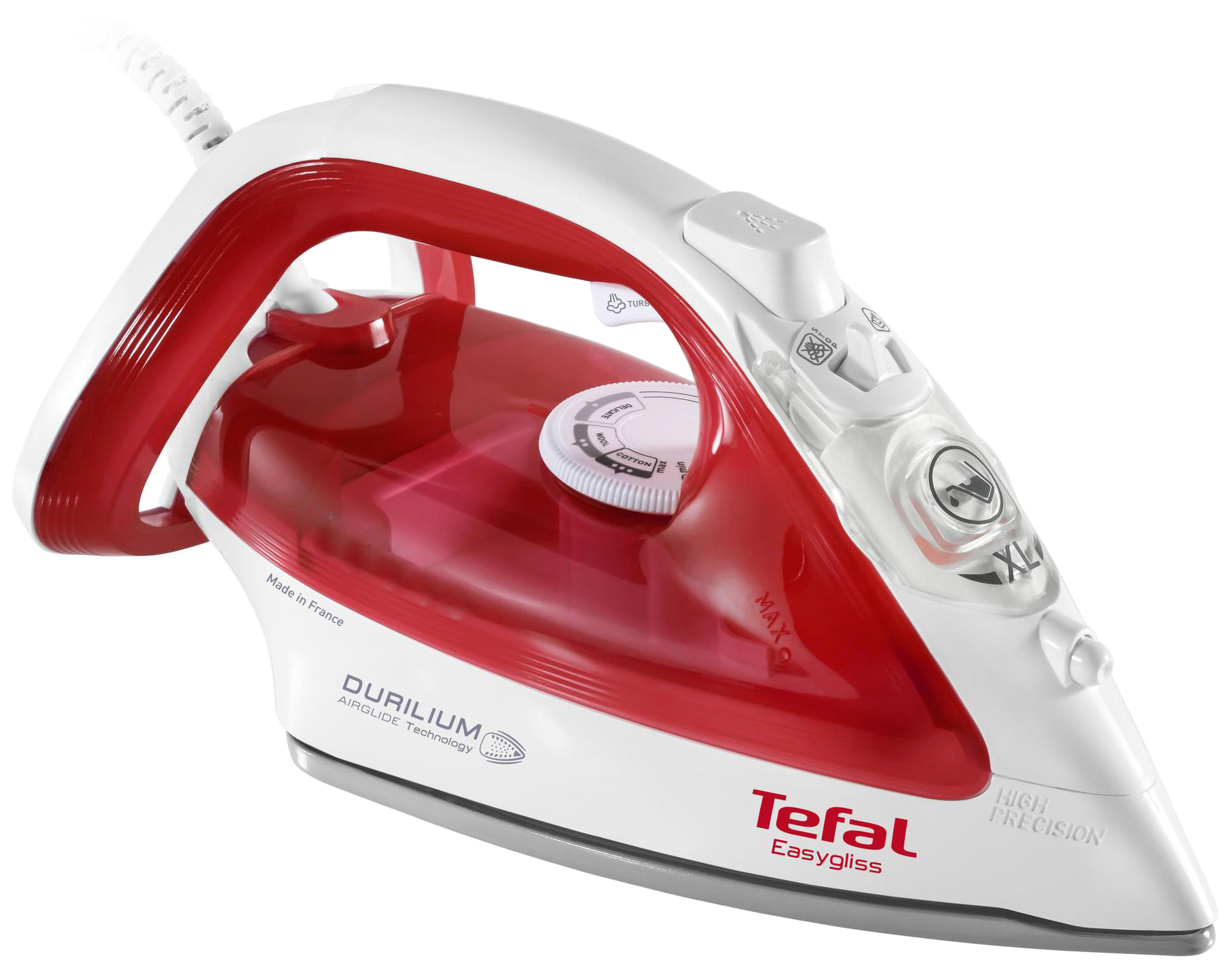 фото Утюг tefal easygliss fv3962 white/red