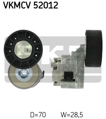 

Натяжной ролик SKF VKMCV 52012