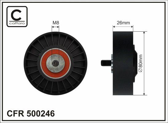 фото Натяжной ролик caffaro 500246