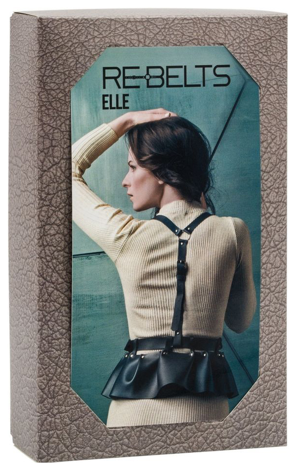 

Изящная портупея elle black rebelts, Черный