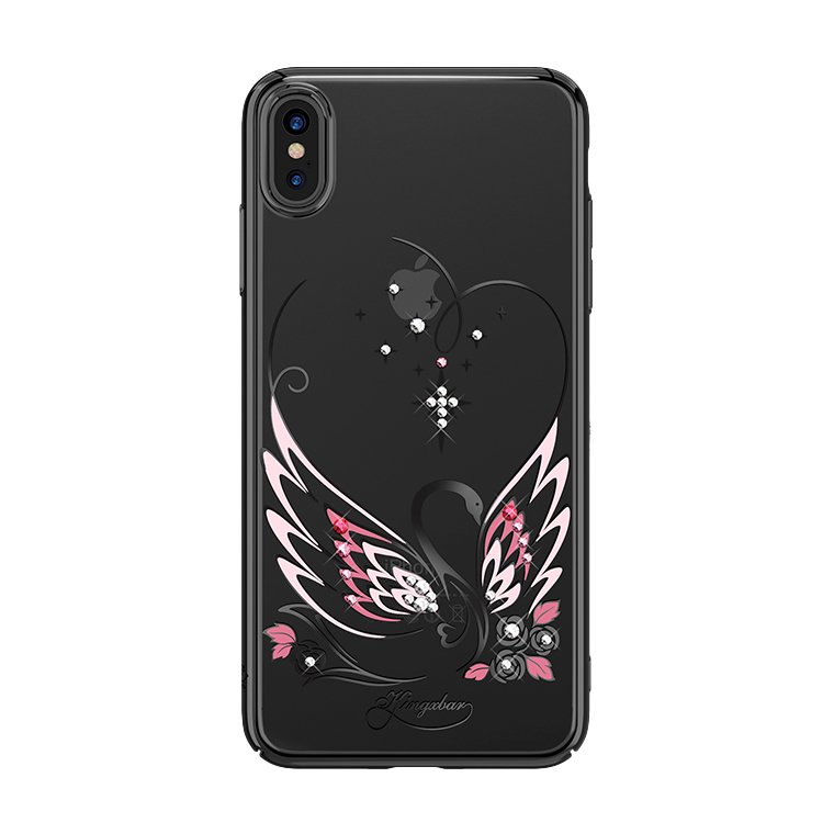 фото Чехол с swarovski kingxbar swan series для iphone xs max