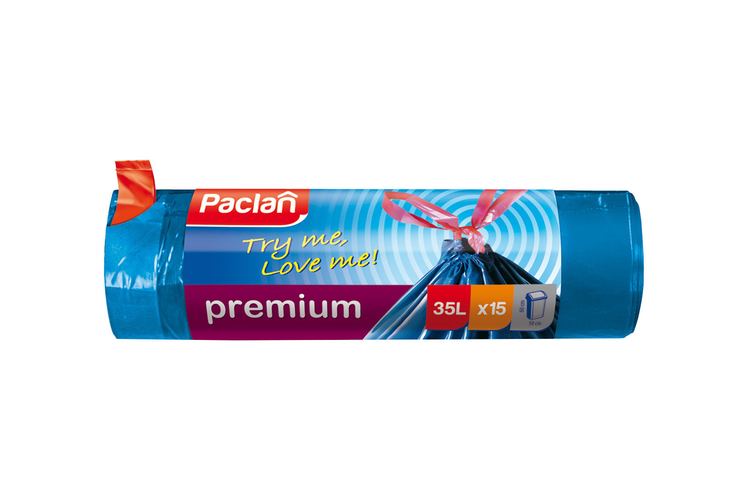 фото Мешок для мусора premium 35л 15шт paclan