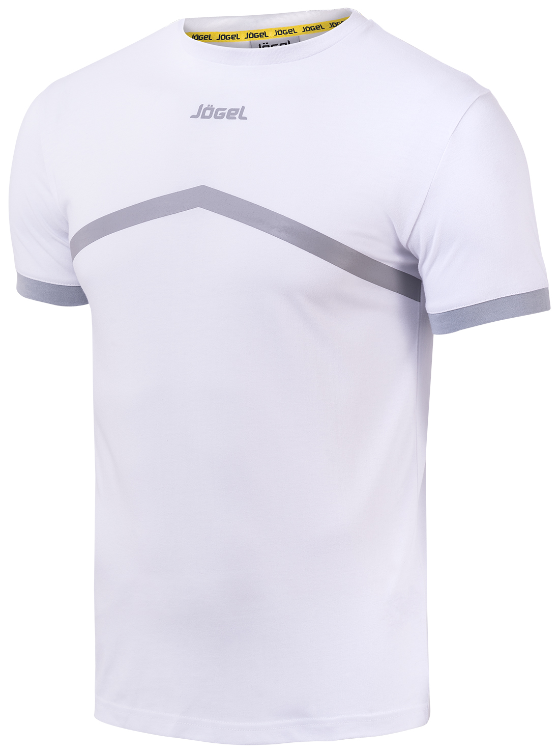 

ФутболкаJOGEL JCT-1040-018 белый YS, JCT-1040