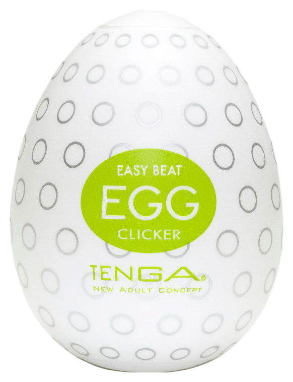 фото Мастурбатор-яйцо tenga egg series clicker молочное