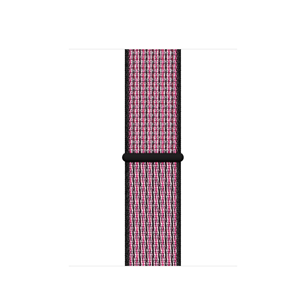 фото Ремешок для смарт-часов apple 40mm pink blast/true berry nike sport loop