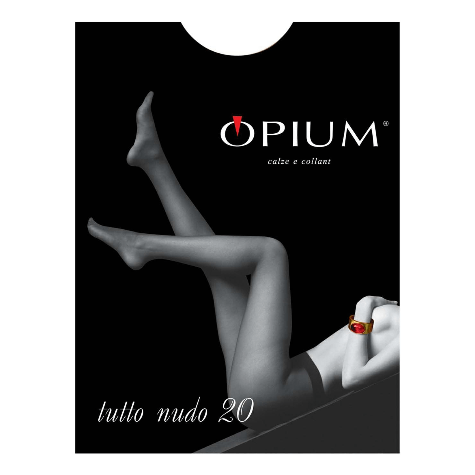 Колготки женские Opium черные 3