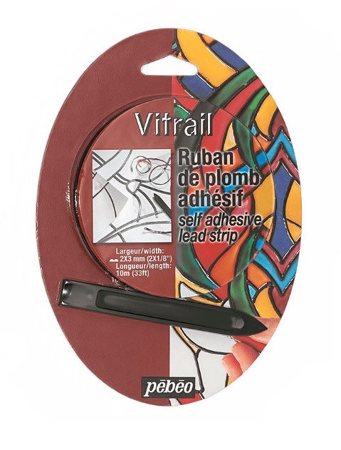 

Витражная самоклеющаяся лента Pebeo "Vitrail", 2х3 мм, арт. 843001