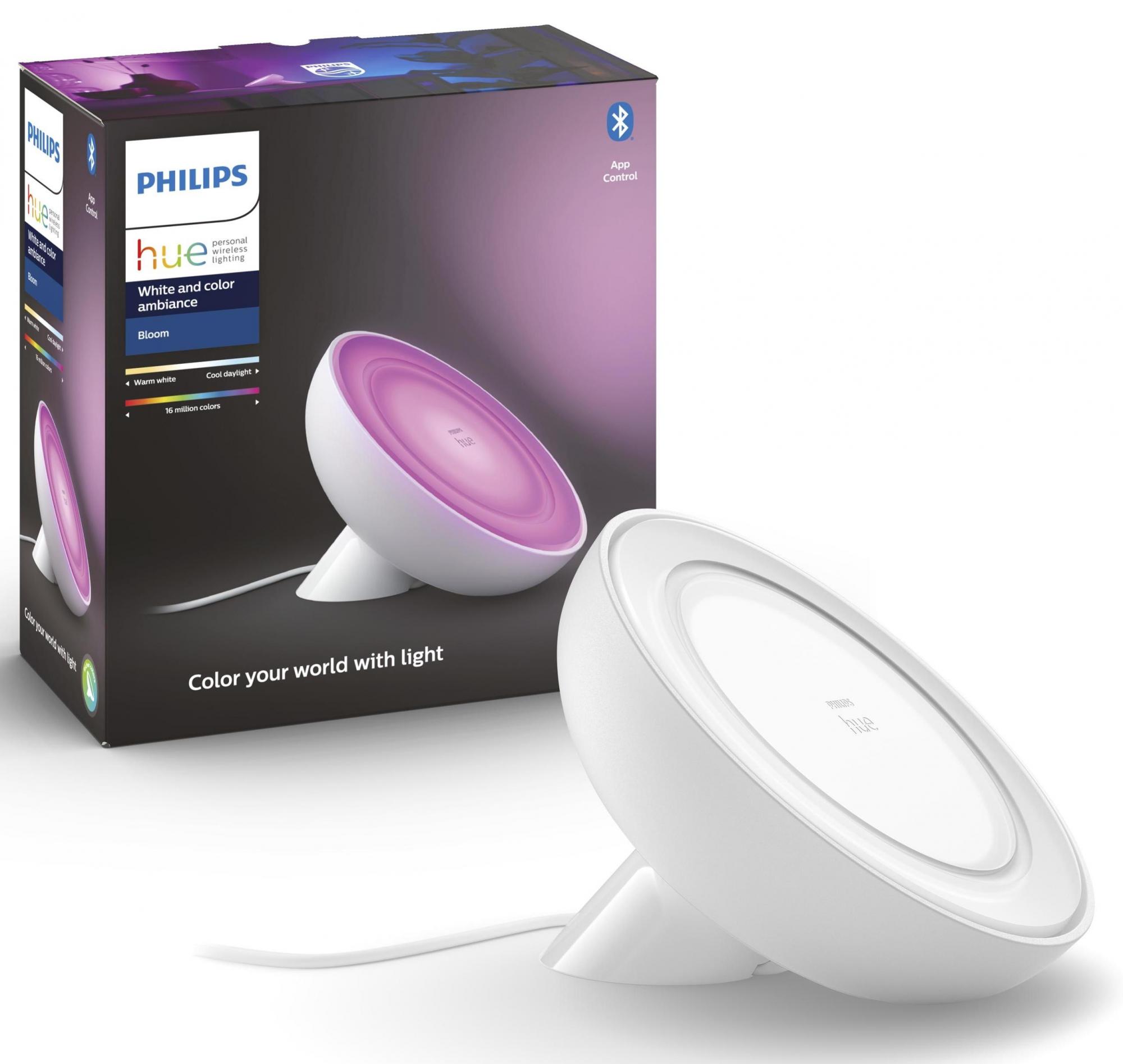 фото Настольная лампа philips hue bloom 929002375901 (white)