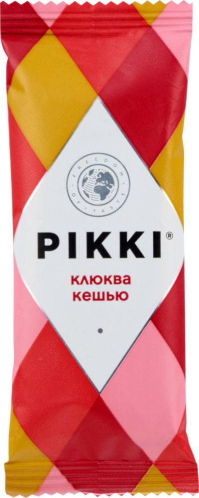 Батончик Pikki клюква кешью 35 г