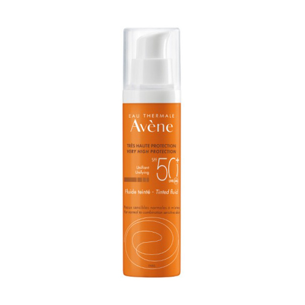 Солнцезащитное средство Avene Sun Care Tinted Fluid SPF 50+ 50 мл