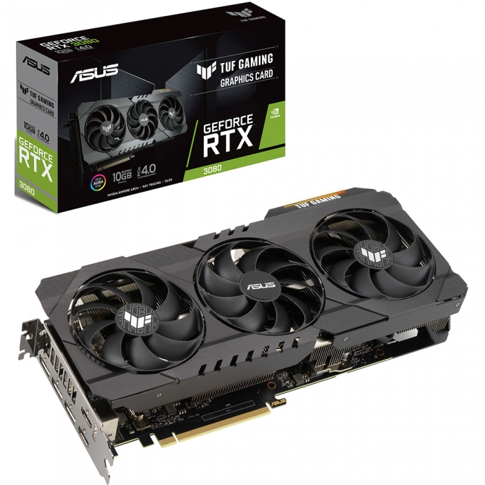 

Видеокарта ASUS TUF Gaming GeForce RTX 3080 (TUF-RTX3080-10G-GAMING)