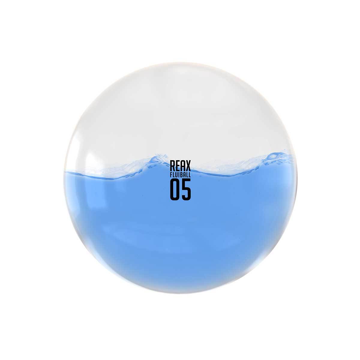 

Медицинбол Reaxing Reax Fluiball, синий, 5 кг, Reax Fluiball