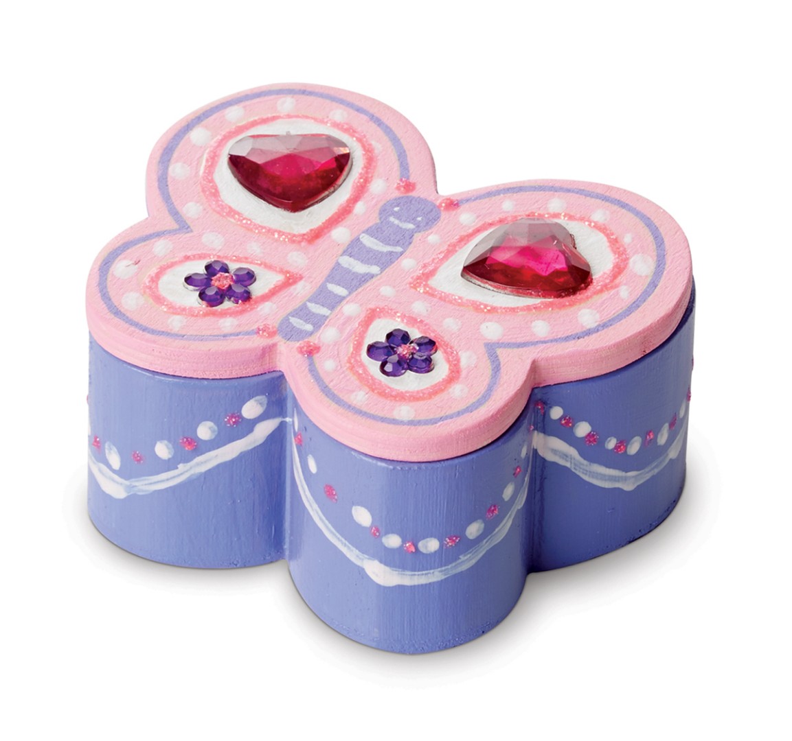 

Набор для творчества Melissa & Doug Создай свою шкатулку Бабочка