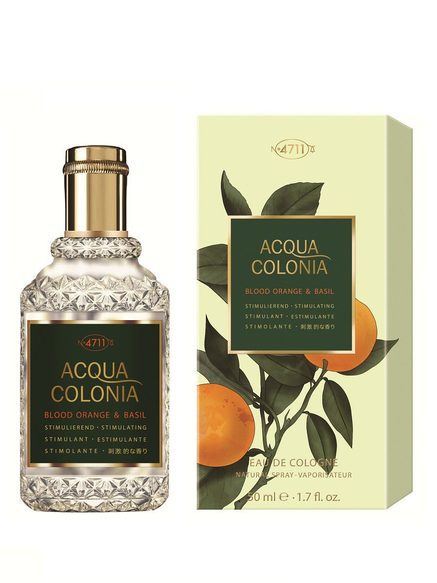 Одеколон 4711 Acqua Colonia Stimulating Blood Orange & Basil 50 мл