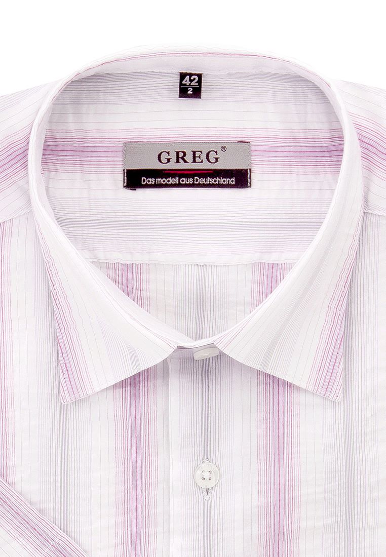 Рубашка мужская Greg Gb171/309/74/Z фиолетовая 38