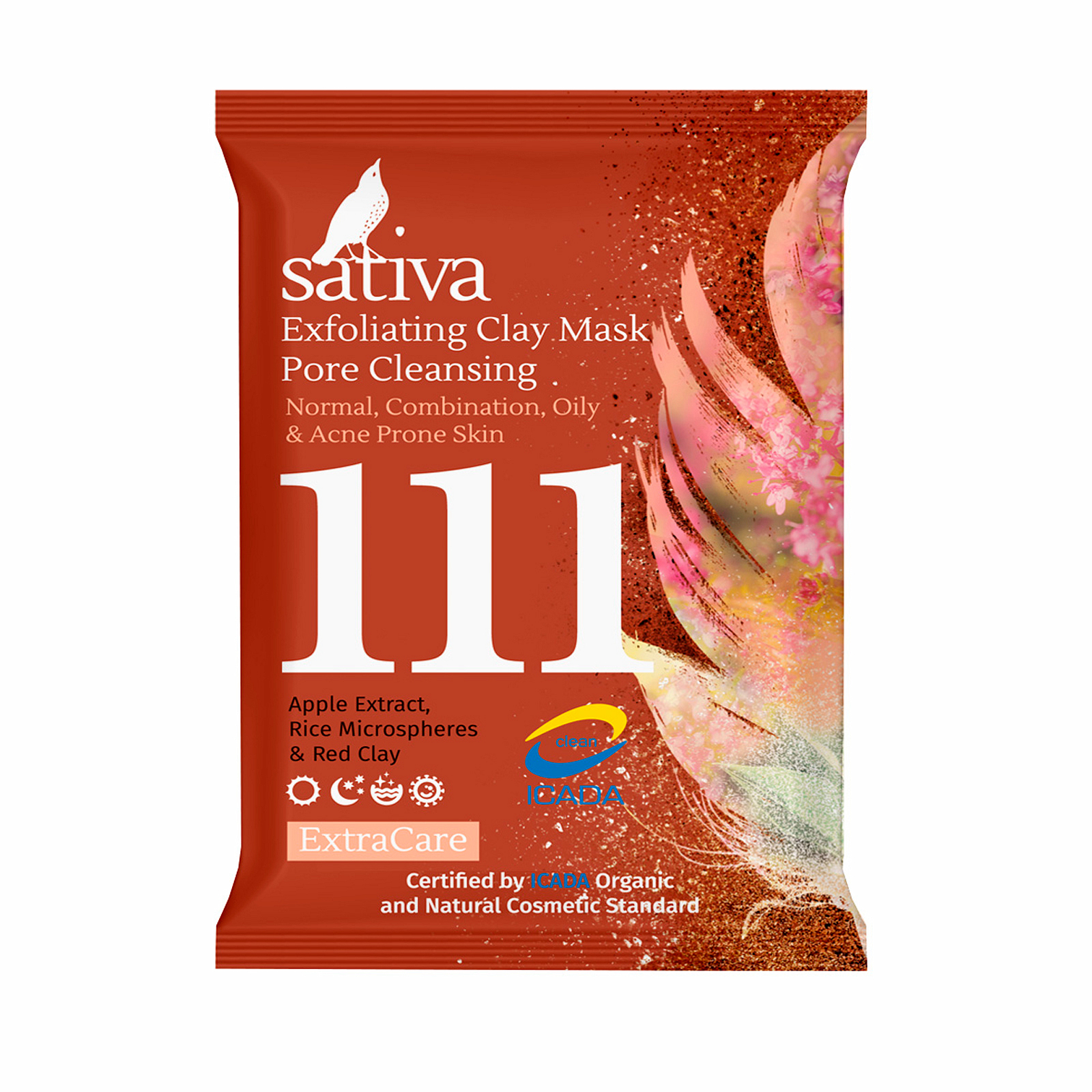 Маска-гоммаж для очищения пор №111 Sativa 15 г