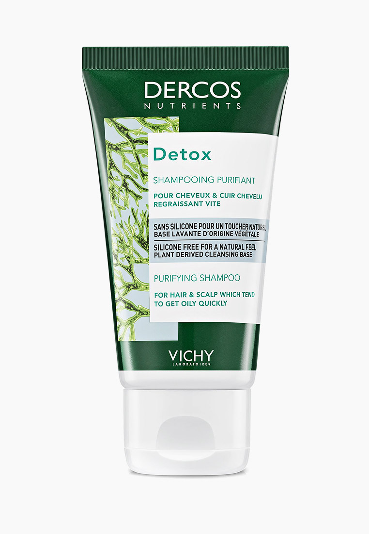 фото Шампунь vichy detox глубоко очищающий 50мл