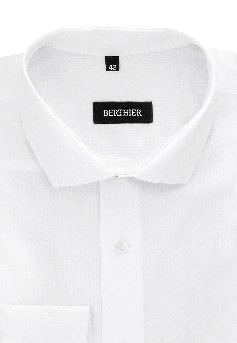 Рубашка мужская BERTHIER L114010/ Fit-R(2-0) белая 43