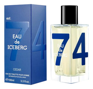 Вода туалетная Iceberg Eau de Iceberg Man Cedar Eau de Toilette 100 мл eau de iceberg 74 cedar