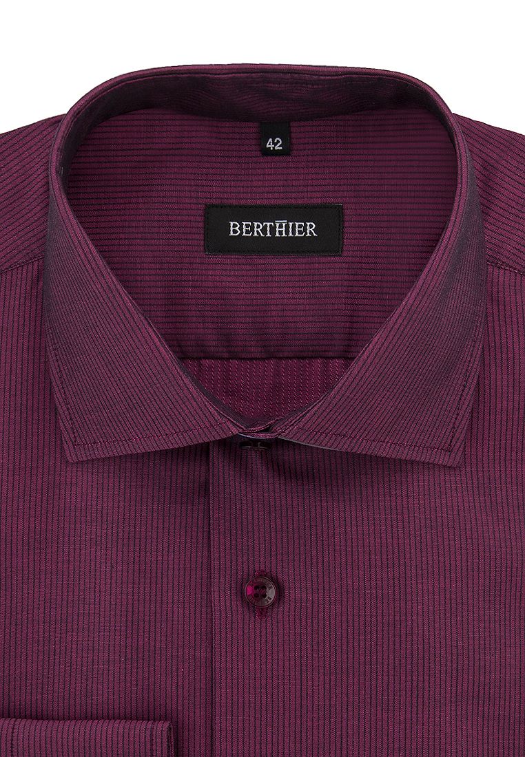 Рубашка мужская BERTHIER HEIKO-64452/ Comf-M(0) розовая 41