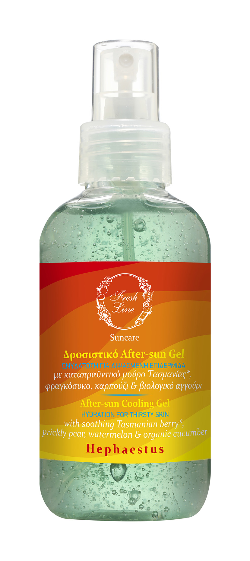 

Охлаждающий гель после загараFresh Line Hephaestus After Sun Cooling Gel 150 мл