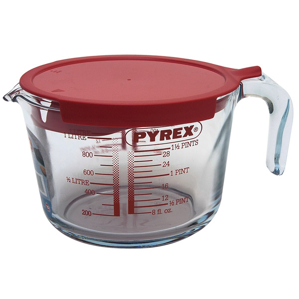 фото Мерный кувшин с крышкой 1л pyrex