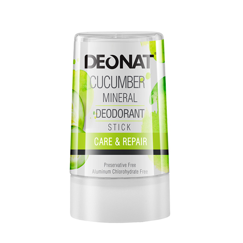 Дезодорант-кристалл с экстрактом огурца DeoNat 40 г дезодорант кристалл grace crystal deodorant coconut кокос 50 г