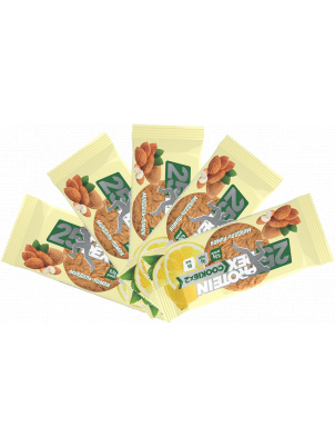 

Печенье ProteinRex 25% Cookie 5 50 г, 5 шт., миндаль/лимон, 25% Cookie 5