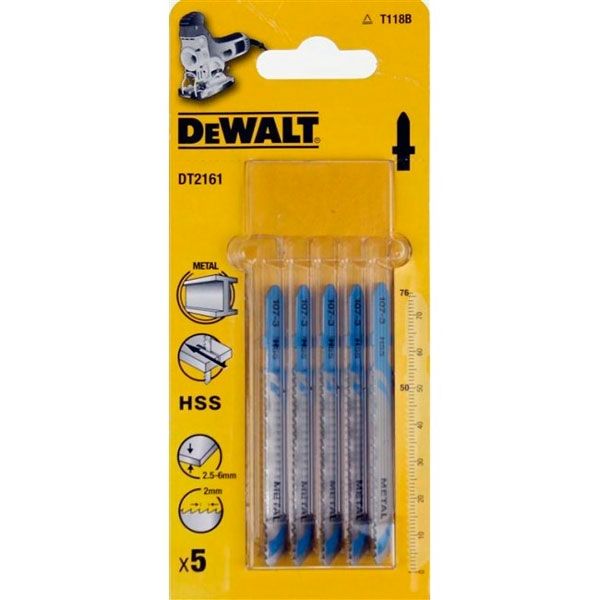Пилки для лобзика DeWalt DT2161-QZ