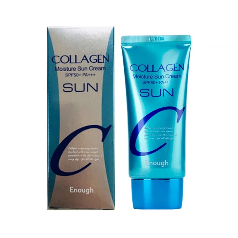 Купить Солнцезащитный крем с коллагеном ENOUGH Collagen Moisture Sun Cream SPF50+ PA+++