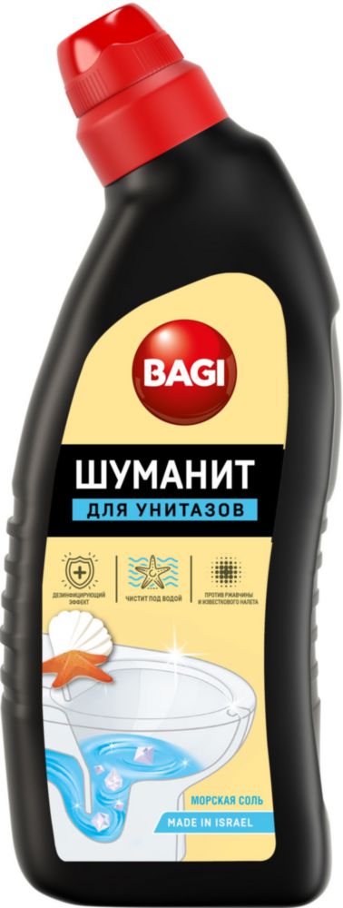 

Средство для чистки унитазов Bagi шуманит морская соль 650 мл