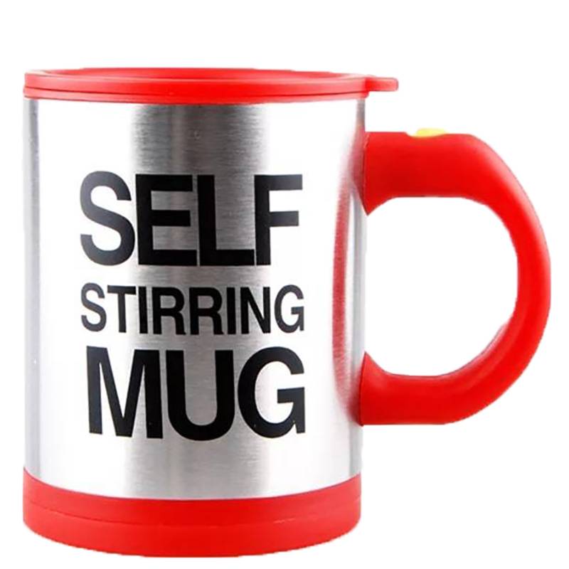 

Кружка-мешалка Self stirring mug красная, Красный, красная