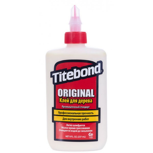 Клей TITEBOND D2 Original столярный 237 мл красный столярный клей titebond