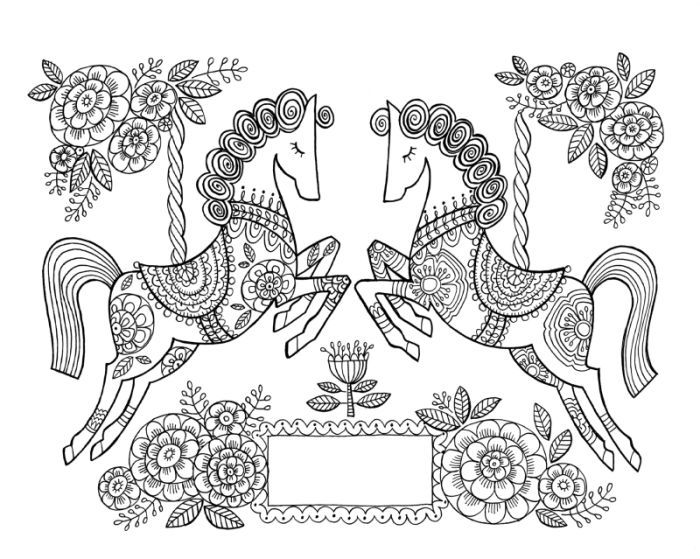 

Лошади