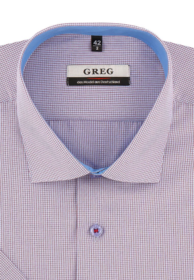 Рубашка мужская Greg 264/109/5025/Z/1_GB голубая 39