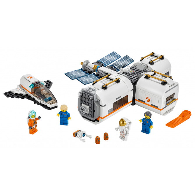 Купить City Space Port, Конструктор LEGO City Лунная космическая станция,