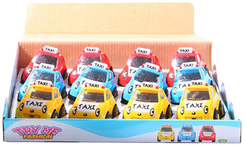 фото Набор машинок такси shenzhen toys в59494 12 штук