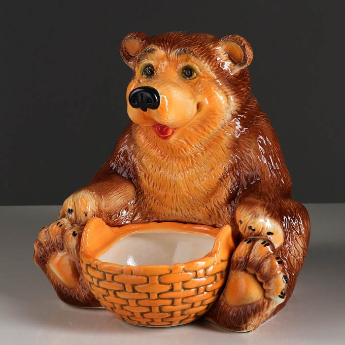 

Копилка "Медведь с корзиной" Мика
