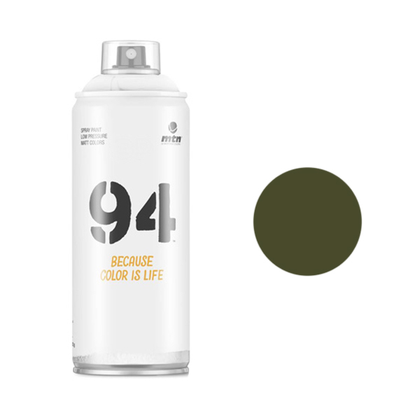 

Аэрозольная краска MTN 94 400 мл Эден зеленый, 94 400 ml Labyrinth Green RV-181