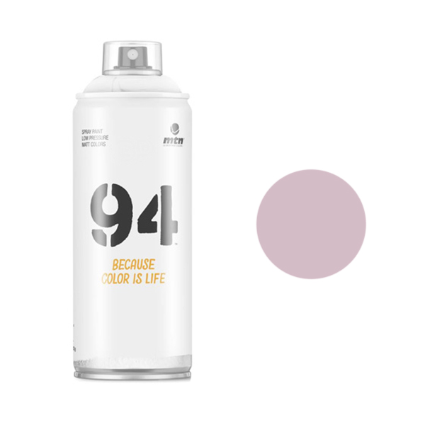 

Аэрозольная краска MTN 94 400 мл Saudade Pink розовая, Розовый, 94 400 ml Saudade Pink RV-196