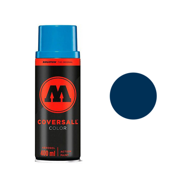 фото Аэрозольная краска molotow coversall color 400 мл ultramarine blue синяя