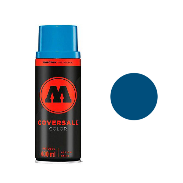 фото Аэрозольная краска molotow coversall color 400 мл tulip blue синяя