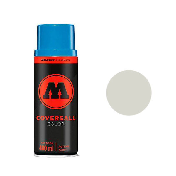 фото Аэрозольная краска molotow coversall color 400 мл light grey neutral серая