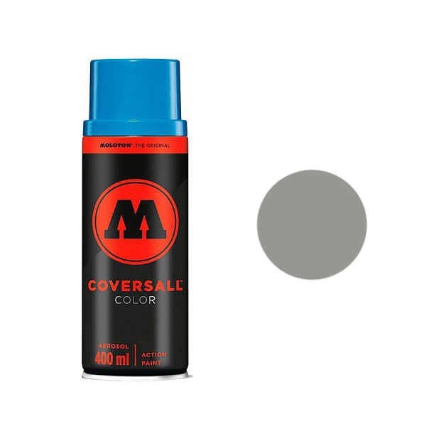 фото Аэрозольная краска molotow coversall color 400 мл middle grey neutral серая