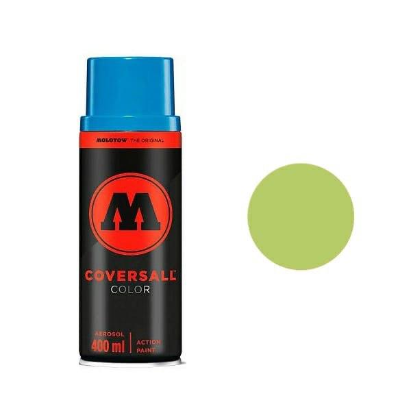 фото Аэрозольная краска molotow coversall color 400 мл kiwi light зеленая