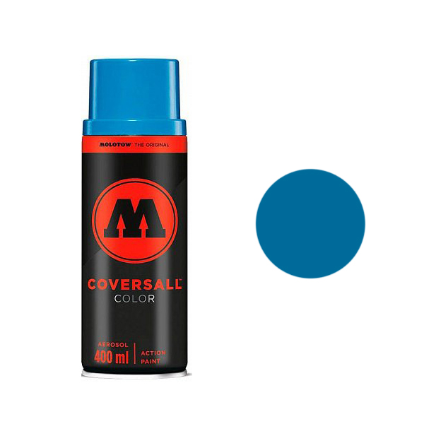 фото Аэрозольная краска molotow coversall color 400 мл tulip blue middle синяя