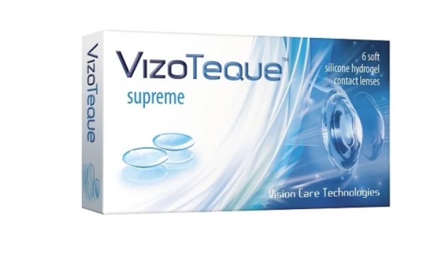 Контактные линзы VizoTeque Supreme 6 линз R 8,6 -1,00
