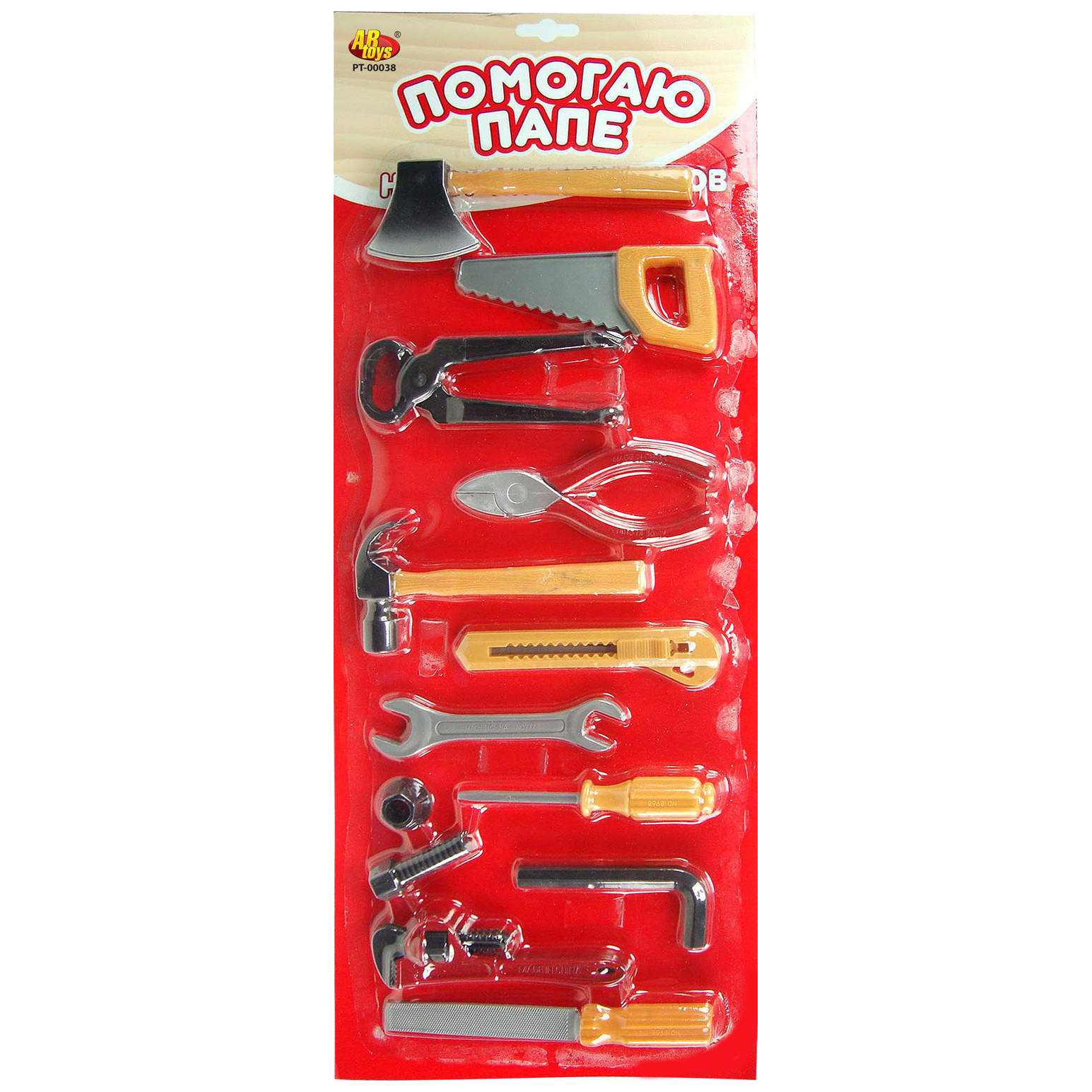 

Набор игрушечных инструментов ABtoys Помогаю папе PT-00038 (8968A-3)