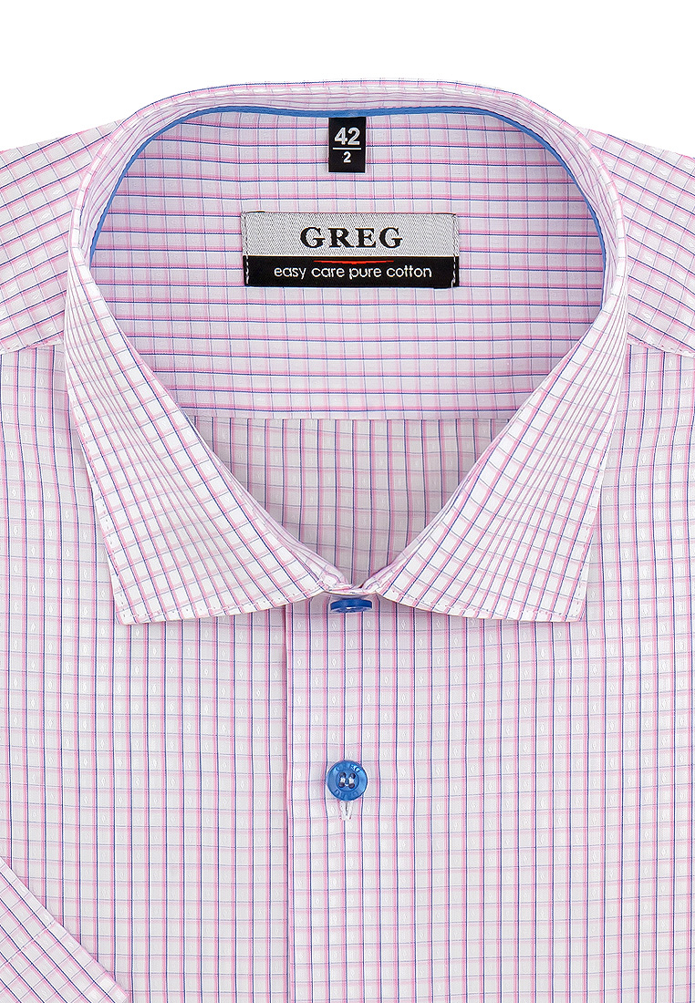 Рубашка мужская Greg 165/101/2953/Z/1p_GB белая 39