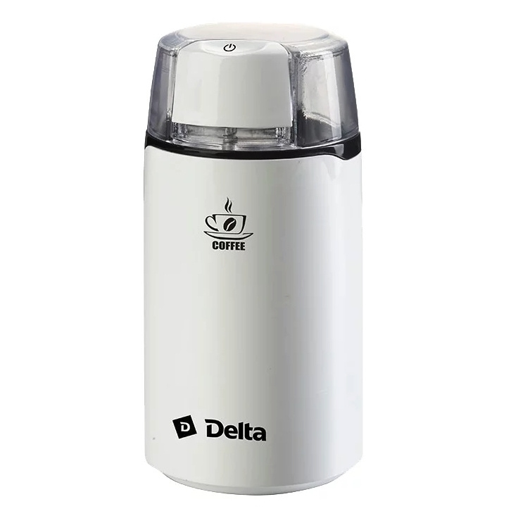 Кофемолка Delta DL-087К White кофемолка delta lux de 2201 white